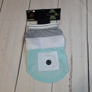 Silver Paw Dog Polo Tee Size SMALL